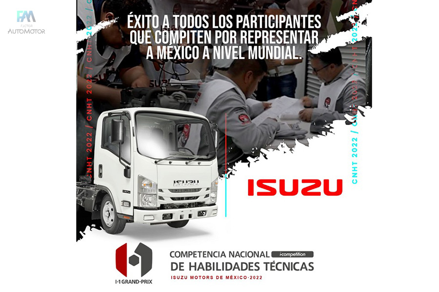 Isuzu Motors de México reconoce a los mejores técnicos de su red