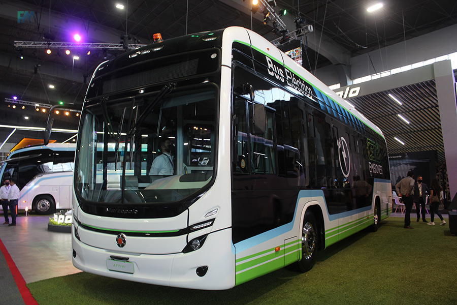 Attivi de Marcopolo un nuevo autobús 100% eléctrico