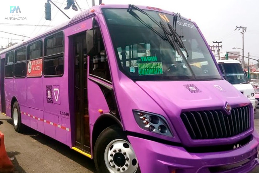 Autobuses International contribuyen a la movilidad de la Ruta 4 en CDMX