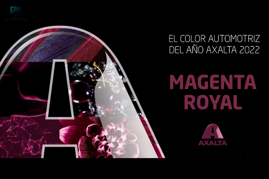 Declara Axalta a Royal Magenta como color automotriz del año