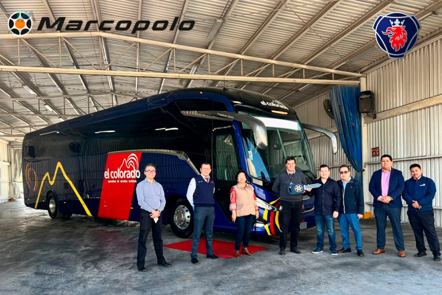 Segunda unidad Marcopolo G8 es entregada a Colorado Tours