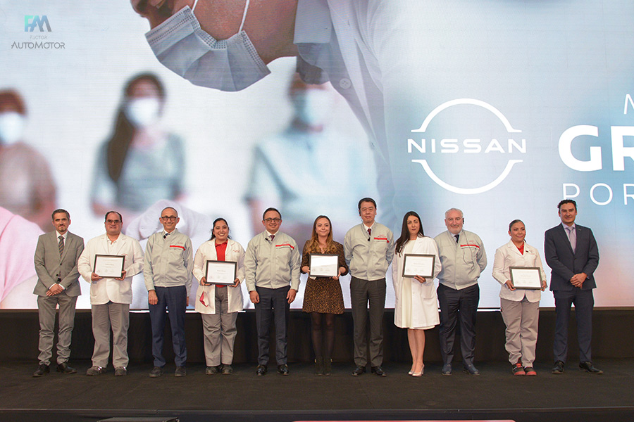 Visita Makoto Uchida, CEO de Nissan, plantas A1 y A2 en Aguascalientes