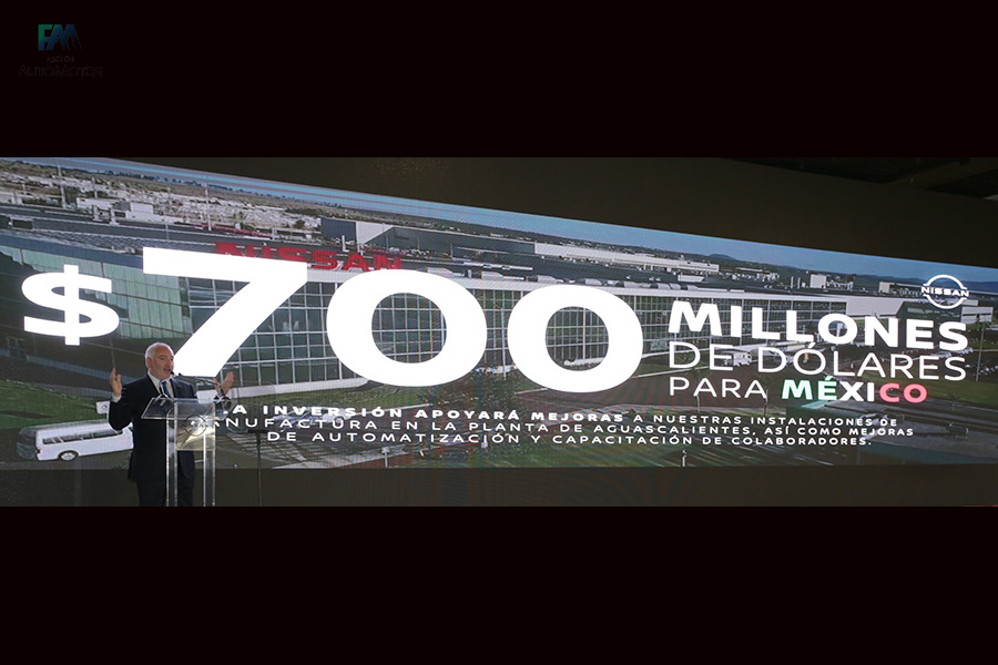Nissan supera la producción de 6 millones de vehículos en CIVAC México