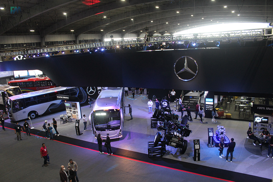 Mercedes-Benz Autobuses conquista a clientes en Expo Foro 2022