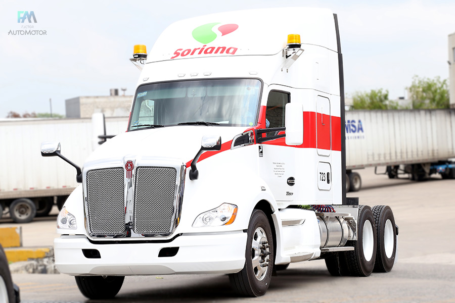 Organización Soriana obtendrá ventajas competitivas con nuevos camiones Kenworth