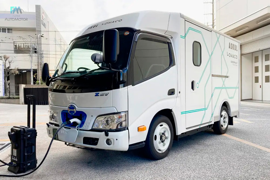 Hino lanza el camión compacto Dutro Z EV 2022