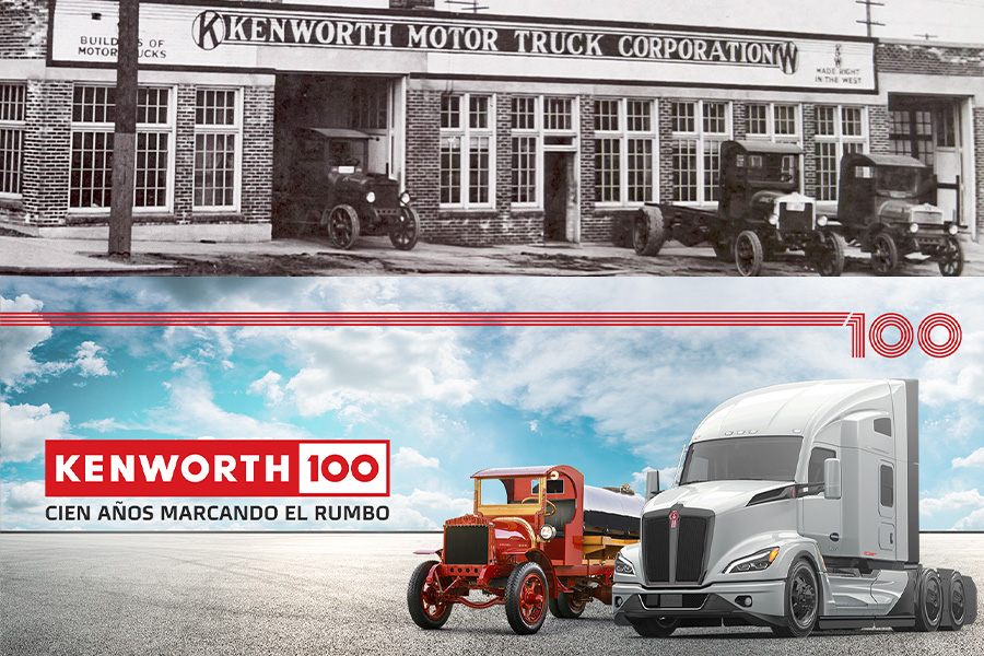 Festeja Kenworth 100 años de éxito en el mundo 