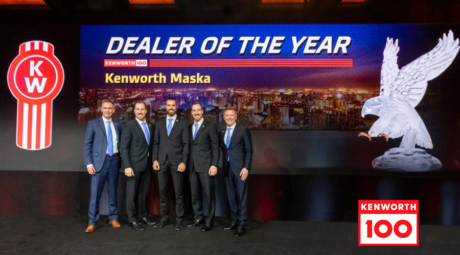 El Distribuidor Kenworth Maska recibió el reconocimiento Dealer of the Year 2022
