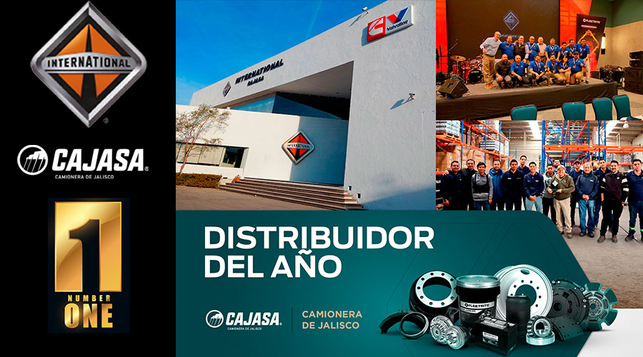 Camionera de Jalisco es premiada por ser el mejor distribuidor de  Navistar México