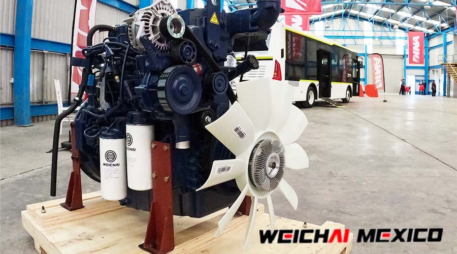 Motor de la marca Weichai 