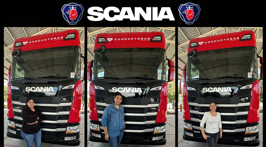 Participantes de la segunda generación del programa Conductoras Scania  que son capacitadas en Durango