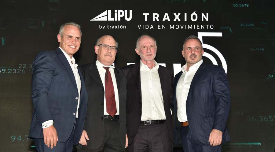 Avi Puszkar, Abel Puszkar, Bernardo Lijtszain y Aby lijtszain fundadores Transportes LiPU
