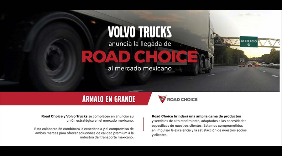 
Sitio web de Road Choice de Volvo Trucks 