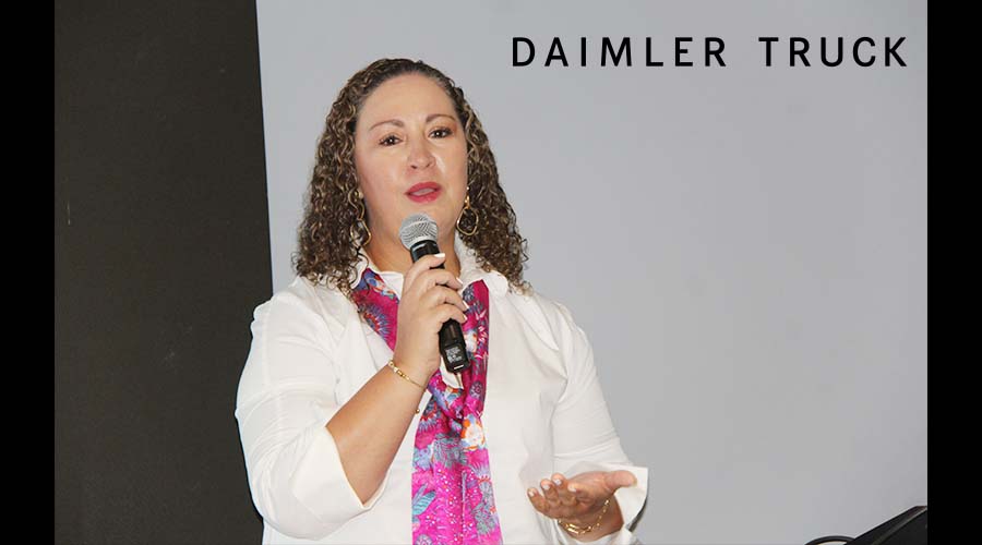 Marcela Barreiro Castellanos, presidente y CEO de Daimler Truck México.