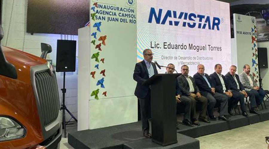 Eduardo Moguel, director de Desarrollo de Distribuidores y Mercadotecnia de Navistar México.