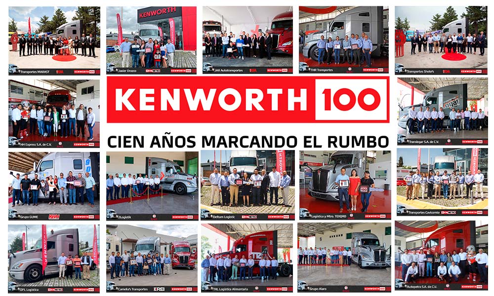 Kenworth Mexicana entrega los primeros T680 edición conmemorativa a transportistas