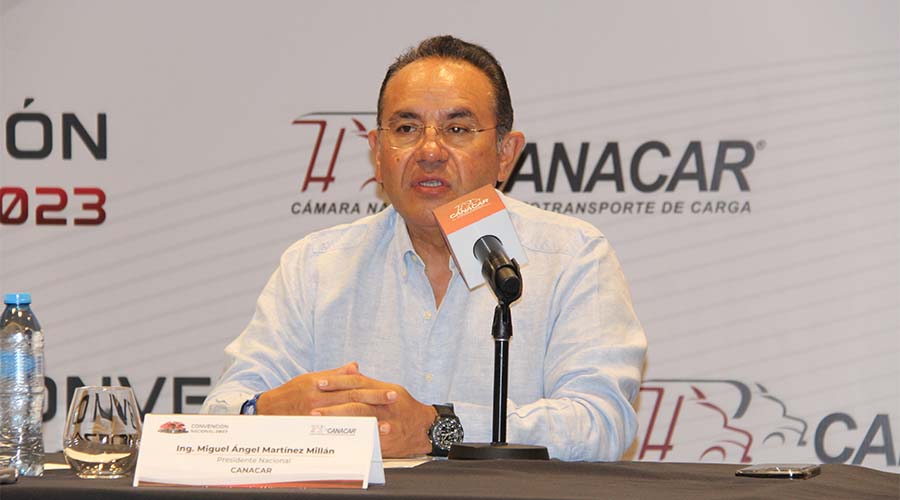  Miguel Ángel Martínez Millán, presidente nacional de la CANACAR, en el marco de la Convención Nacional CANACAR 2023