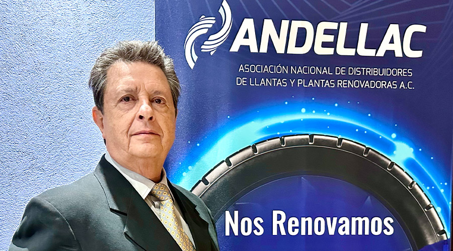 Enrique Leonardo Acosta y Arce nuevo presidente de la Asociación Nacional de Distribuidores de Llantas y Plantas Renovadoras, ANDELLAC.