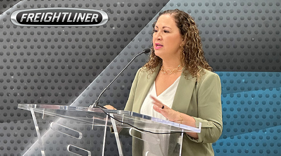 Marcela Barreiro, presidente y CEO de Daimler Truck México.