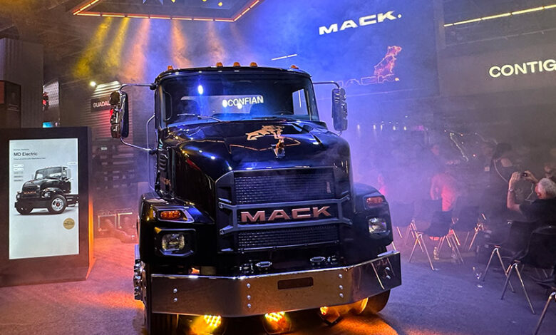 Mack MD Electric nuevo camión de Mack Trucks presentado en Expo Transporte 2023