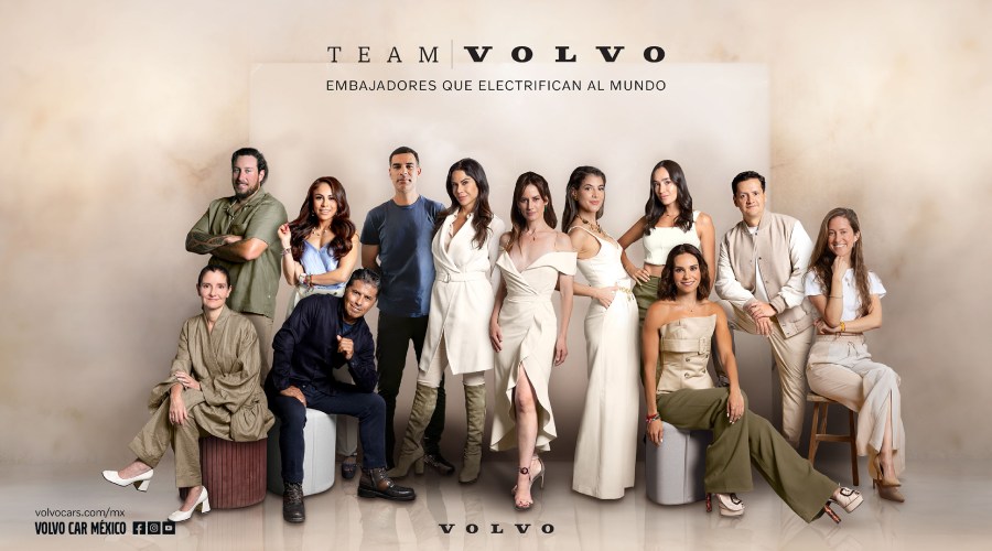 Integrantes del #TeamVolvo, embajadores de la marca sueca