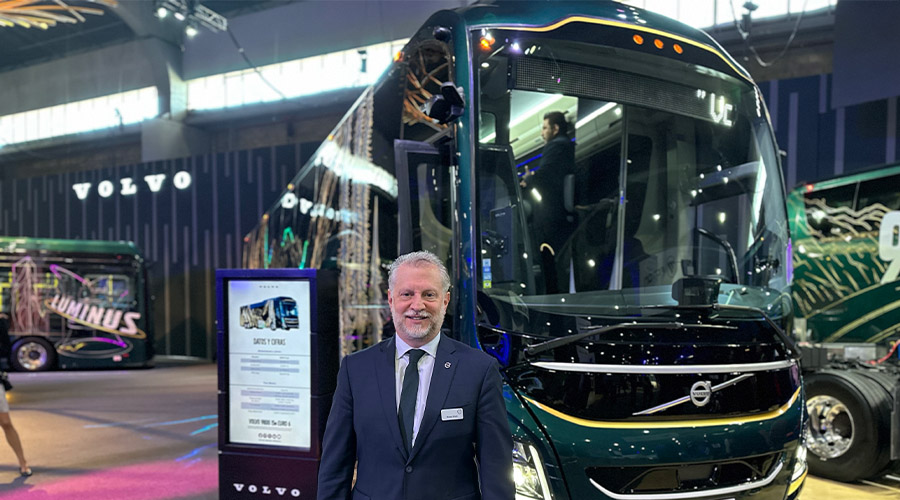 Rafel Kisel, presidente de Volvo Group México en el marco de Expo Foro Movilidad 2024