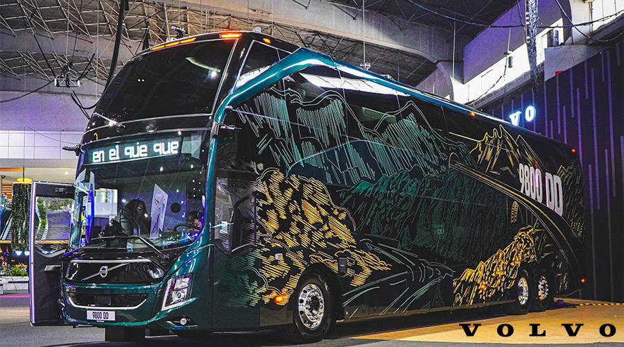  Nuevo autobús 9800 modelo 2025 de Volvo Buses