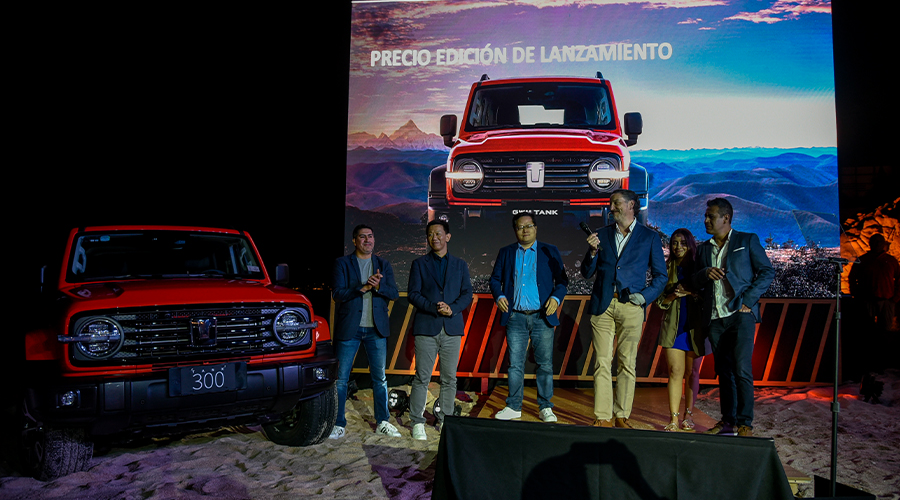 Pedro Albarrán, vicepresidente y director general de GWM México comunica que el lanzamiento de TANK 300 redefine la reglas del juego  entero del segmento de SUV todo terreno 
