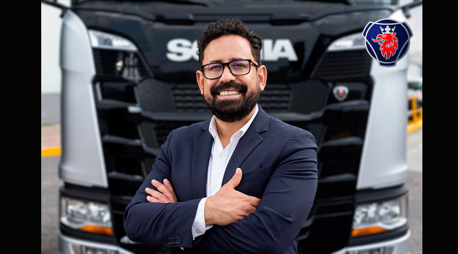 Cristhian León Navarro, nuevo director de la división de Trucks en Scania México.
