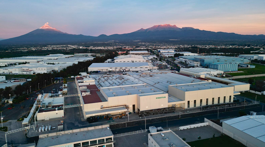 Es la planta Schaeffler en Huejotzingo, Puebla, dentro de la cual se construye el nuevo Centro de Innovación