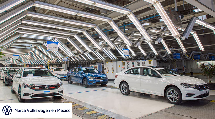 Al cierre de marzo 2024 Volkswagen de México ha fabricado 99,467 automóviles  en su planta instalad en Puebla 