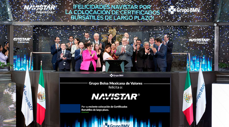 Navistar Financial México forma parte de la Bolsa Mexicana de Valores desde abril de 2005