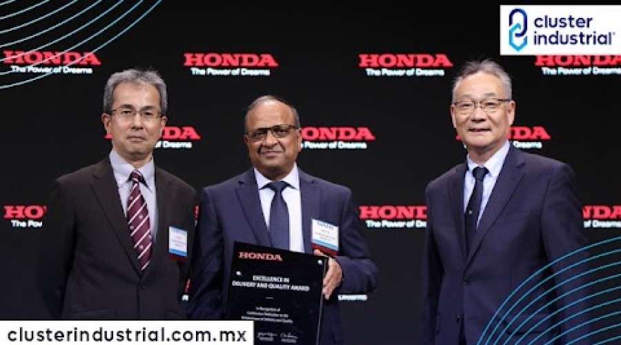 Los excelentes resultados de los proveedores mexicanos fueron reconocidos por la marca nipona, honda.