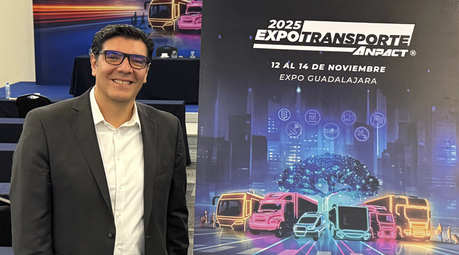 Rogelio Arzate, presidente ejecutivo de ANPACT  anuncia Expo Transporte ANPACT 2025