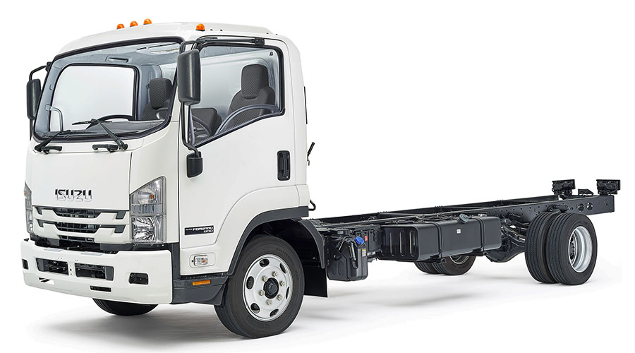 Por su versatilidad Isuzu Forward se puede adquirir en motorizaciones a diésel y gas natural Por su versatilidad Isuzu Forward se puede adquirir en motorizaciones a diésel y gas natural