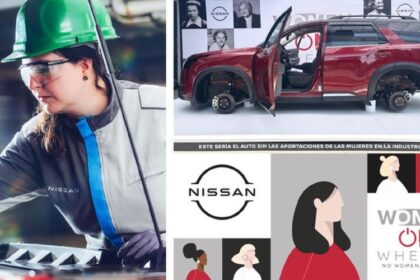 "No Women No Car", muestra cómo se vería el icónico Pathfinder de Nissan sin los inventos de las mujeres en la industria automotriz.