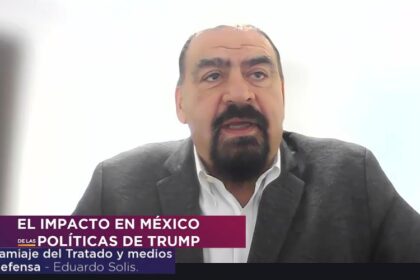 Eduardo Solís, economista y consultor automotriz, durante el webinar "El impacto en México de las políticas de Trump", organizado por la AMDA. Factor Automotor