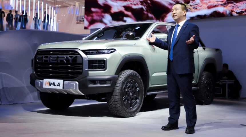 La nueva Pick up de Chery International, la HIMLA tendrá importantes innovaciones en diseño y motorización.