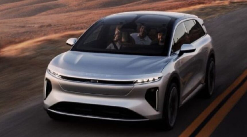 Panasonic Aumotive Systems y Lucid Group producirán baterías de litio de alto rendimiento para el próximo SUV eléctrico de Lucid.