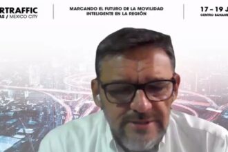 Nicolás Rosales, presidente de la Asociación de Mexicana de Transporte y Movilidad (AMTM) durante el webinar Intertraffic Americas 2025.