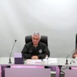 Cristóbal Castañeda (cent.) secretario de Seguridad del Edomex detalló que, desde septiembre de 2025, se han detenido a más de mil 600 personas vinculadas con robo al transporte de carga. Factor Automotor