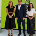 (De izq. a der. ) Carmen Correa, CEO Pro Mujer; Mark Loughran, presidente de grupo inDrive; Paola Reynoso, gerente global del corporativo inDrive y Arlenne Muñoz, directora editorial de Grupo Mundo Ejecutivo. Factor Automotor