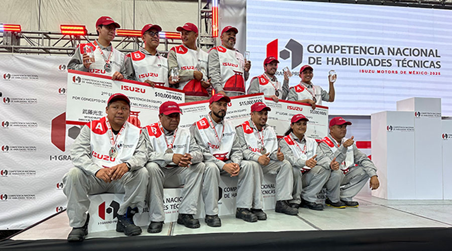 Competencia Nacional de Habilidades Técnicas 2025 de Isuzu Motors de México