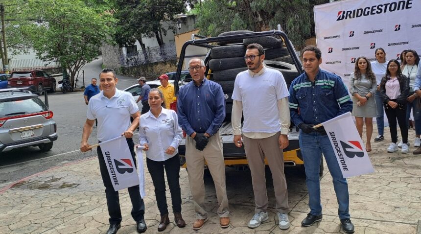 Las llantas fueron recolectadas en los municipios de Cuernavaca, Juitepec, Temixco, Tepoztlán y Tlalpizapán del 13 al 17 de junio. Factor Automotor