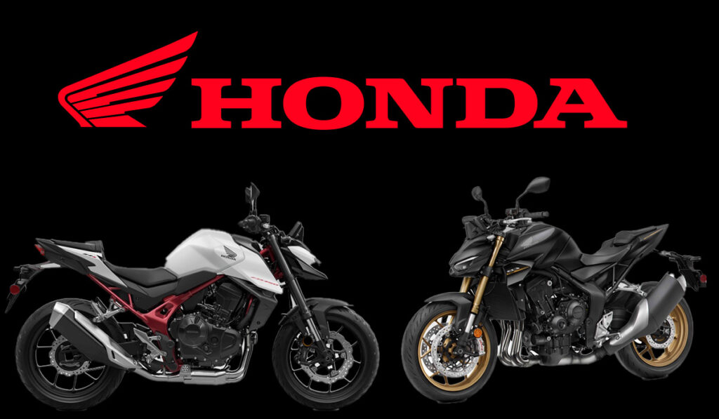 Honda lanza en México dos nuevas motos en el segmento naked  CB750 Hornet y CB1000SP ambas incluyen RoadSync