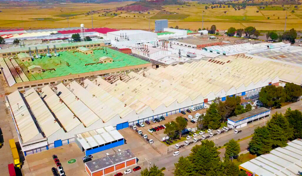 Planta de ensamblaje de Giant Motors Latinoamérica en Ciudad Sahagún, Hidalgo.