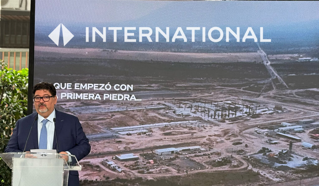 Andrés Villavicencio, director de operaciones de planta Escobedo de International  destaca las acciones ESG de la compañía 