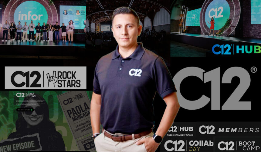 Elías Gamboa, cofundador y CEO de la plataforma C12 Comunity, que busca conectar comunidades al más alto nivel en el ámbito logístico. Factor Automotor