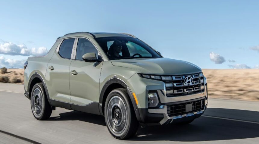 Hyundai Santa Cruz, fue evaluada como la mejor dentro del segmento de las pickup medianas. Factor Automotor