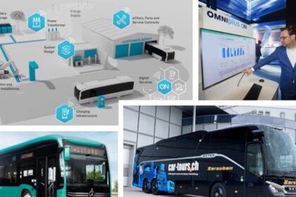 Daimler Buses presentó en la Cumbre UITP 2025, el nuevo Mercedes Benz eCitaro 2025. Factor Automotor